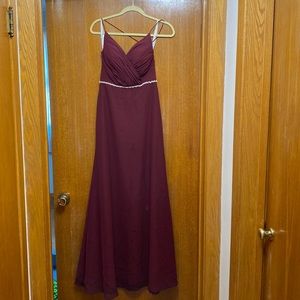 Worn once Christina Wu bridesmaid dress size 2